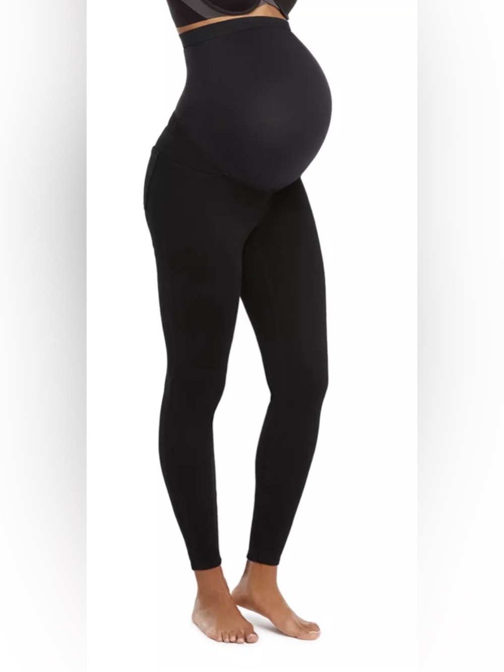 Spanx Mama Maternity Ankle jean-ish Leggings Large NWT